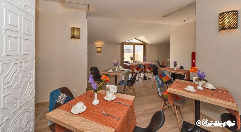 نمای رستوران هتل بوتیک آیبار